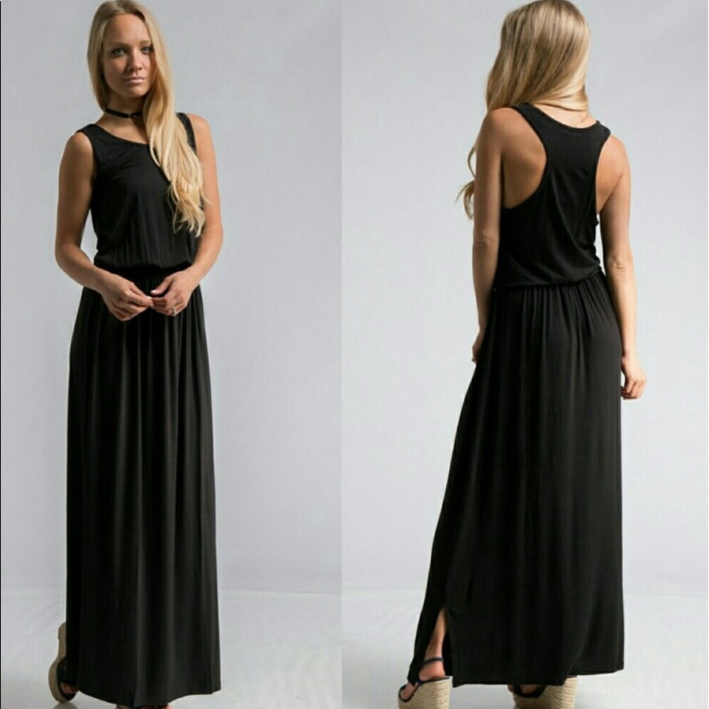 NWT Black Maxi Dress